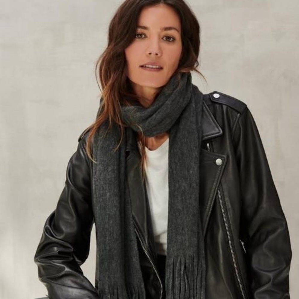 Lucky Brand Solid Brushed Scarf